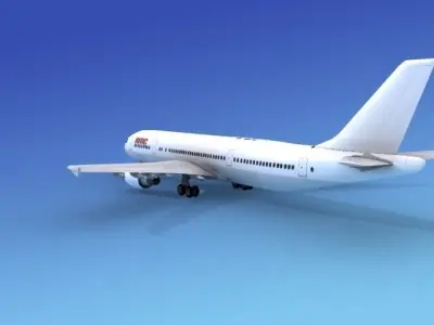 Airbus A300 AMC 3D model