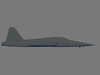 F-5E Tiger II 3D model