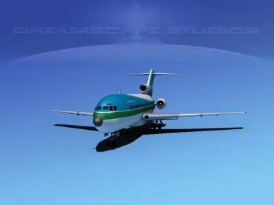 Boeing 727-100 Air Florida 3D model