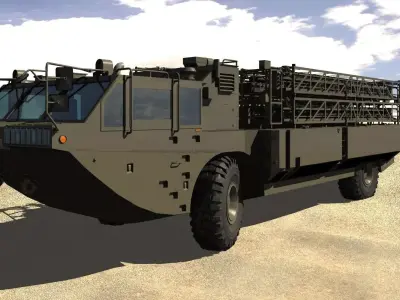 JGSDF Type94 Beach Minelayer Vehicle 3D model