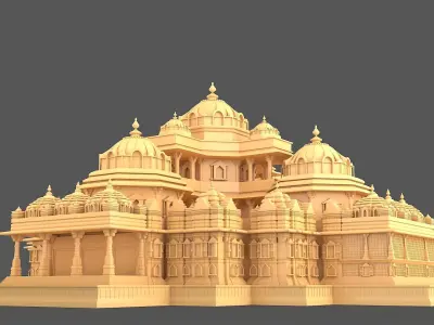 Akshardham Temple 3D model