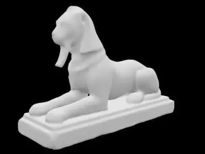 Statue of spinix 3D print model