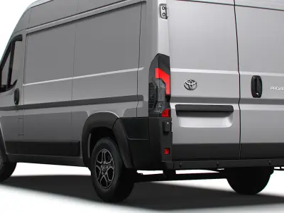 Toyota ProAce Max Van L2H2 2024 3D model