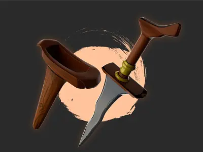 KERIS NUSANTARA FULLY RIGGED Free 3D model