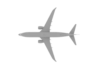 Boeing 737-800 3D print model