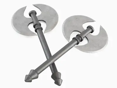 Stylized Axe 02 Low-poly 3D model purchase