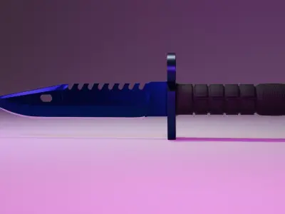 M9 Bayonet Knife Free 3D model