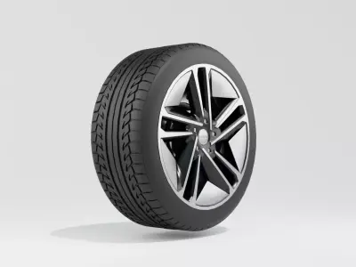 Audi RS Etron GT 1 Wheel 3D model