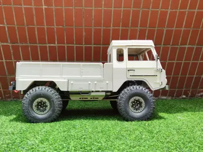 Crawler V306 4x4 Flatbed - 1-10 RC body attachment 3D print model