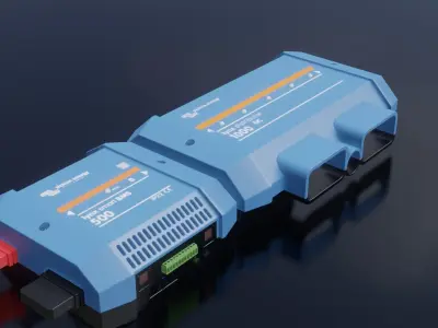 Victron Energy Lynx Smart BMS and Lynx Distributor Low-poly 3D model