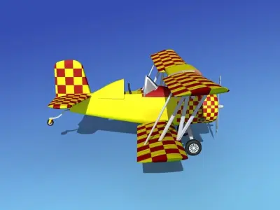 Grumman G-164 AgCat V15 Sport 3D model