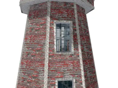 House-018-Lighthouse lighthouse 3D model
