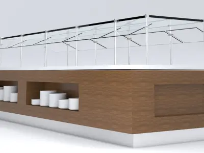Salad Bar 3D model