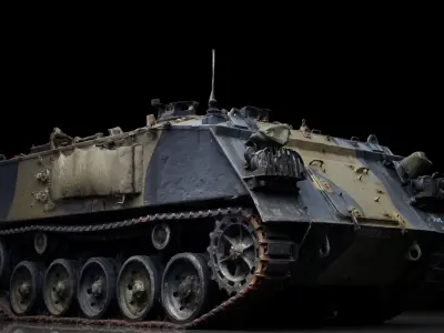 Armored Personnel Carrier 3D model