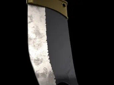 Nozarashi from bleash Low-poly 3D model