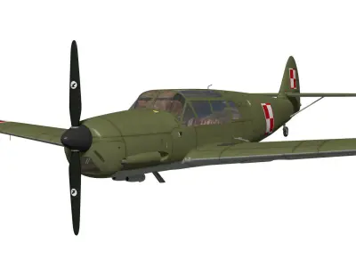 messerschmitt bf108 Taifun 3D model