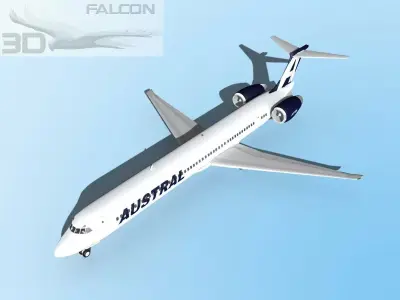 Falcon3D MD 80 Austral 3D model