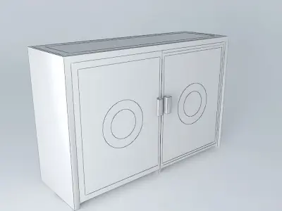 Office cupboard 3D model