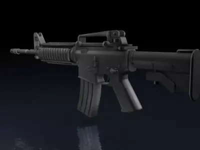 M4 Assault Rifle 3D model