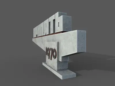 Stella Pripyat Low-poly 3D model