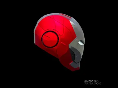 Mk 5 Helmet Low-poly 3D model