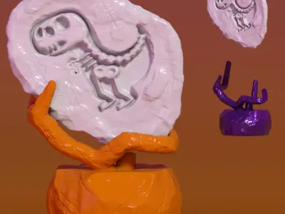 fosil - fossil Free 3D print model