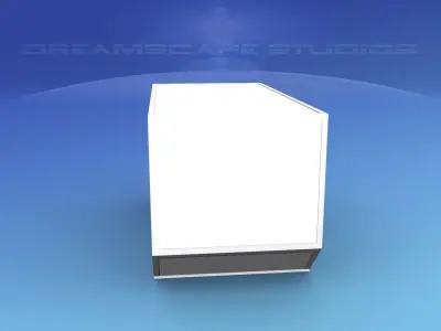 IATA 6B Air Cargo Container Low-poly 3D model