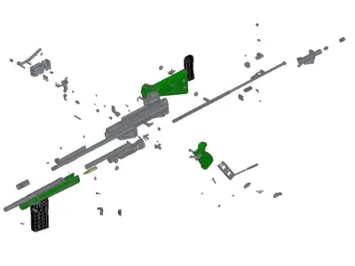 Heckler  Koch G3 3D model