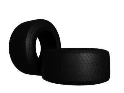 Indy Car Tire 3D model