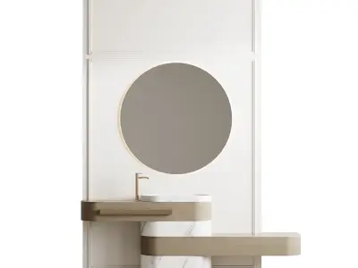 Bathroom furniture 25 3D model