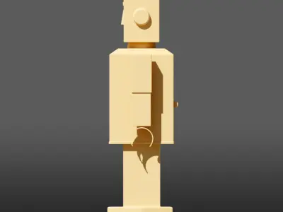Toy Robot Lilliput - 3D printing 3D print model purchase