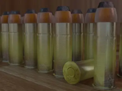 357 Bullet Free 3D model