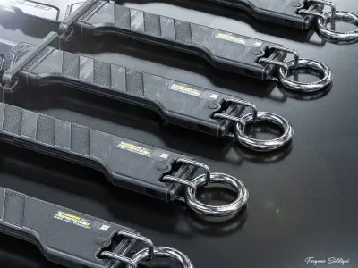 Sci-Fi Katana Sword PBR Low-poly 3D model