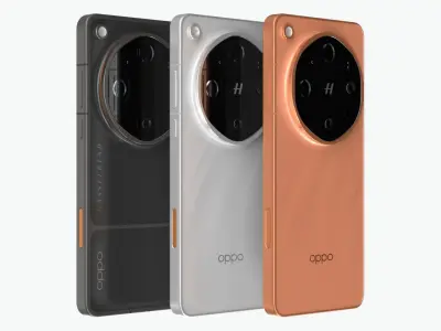 OPPO Find X9 Ultra All Colors 3D model