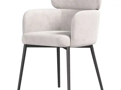  Lay Armchair By Castle Line 3D model