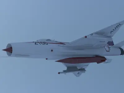 MiG-21 AURI 3D model
