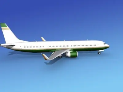 Boeing 737-900ER Corporate 3 3D model
