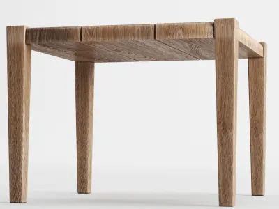 Square coffee table large by GOMMAIRE Free 3D model