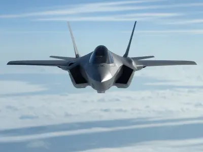 Powerful F35af 3D model 3D model