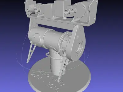Opportunity Mars Rover Camera Head Bust 3D print model