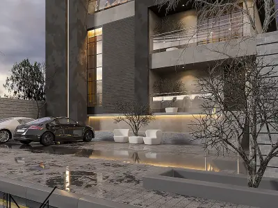 Exterior design EDB 3D model