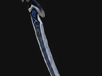 RPG Longsword Free low-poly 3D model