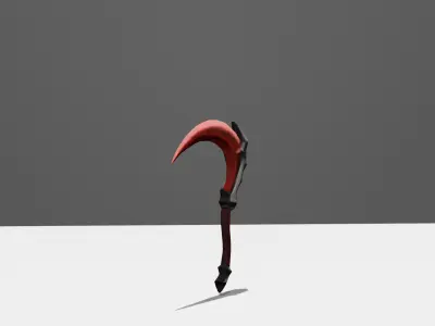 sickle 3D model