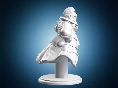 Nesbit Steampunk Bust 3D print model