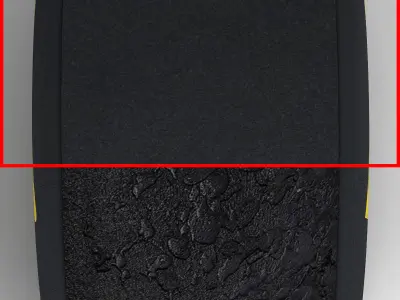 enkei soft front tyre Low-poly 3D model