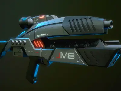 M-8 Avenger MassEffect 3D model