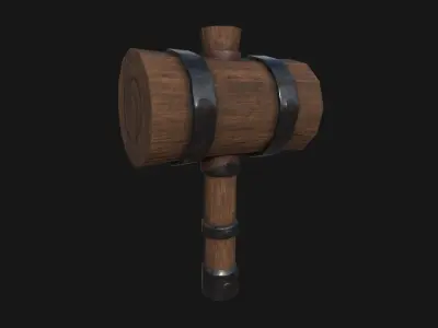  low poly melee weapons set Free low-poly 3D model