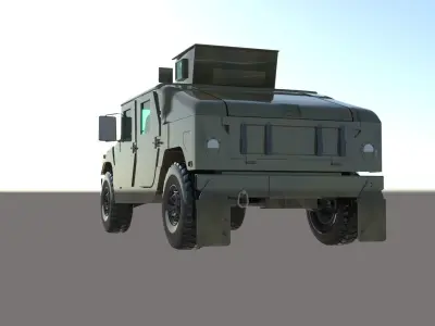 Armored vehicle Free 3D model