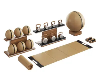 PENT luxury fitness equipment part 4 3D model