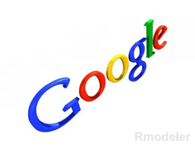 Google 3d Logo 3D model